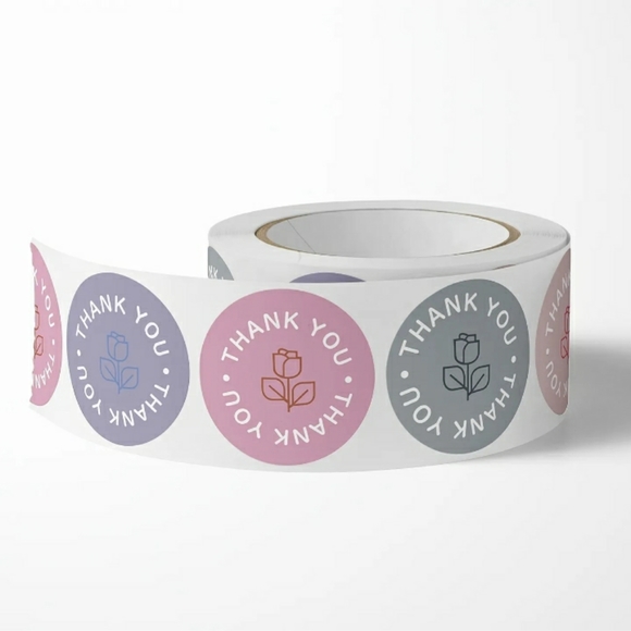 Clear Storage Bags & Thank You Stickers & Thank You Cards - Picture 3 of 10